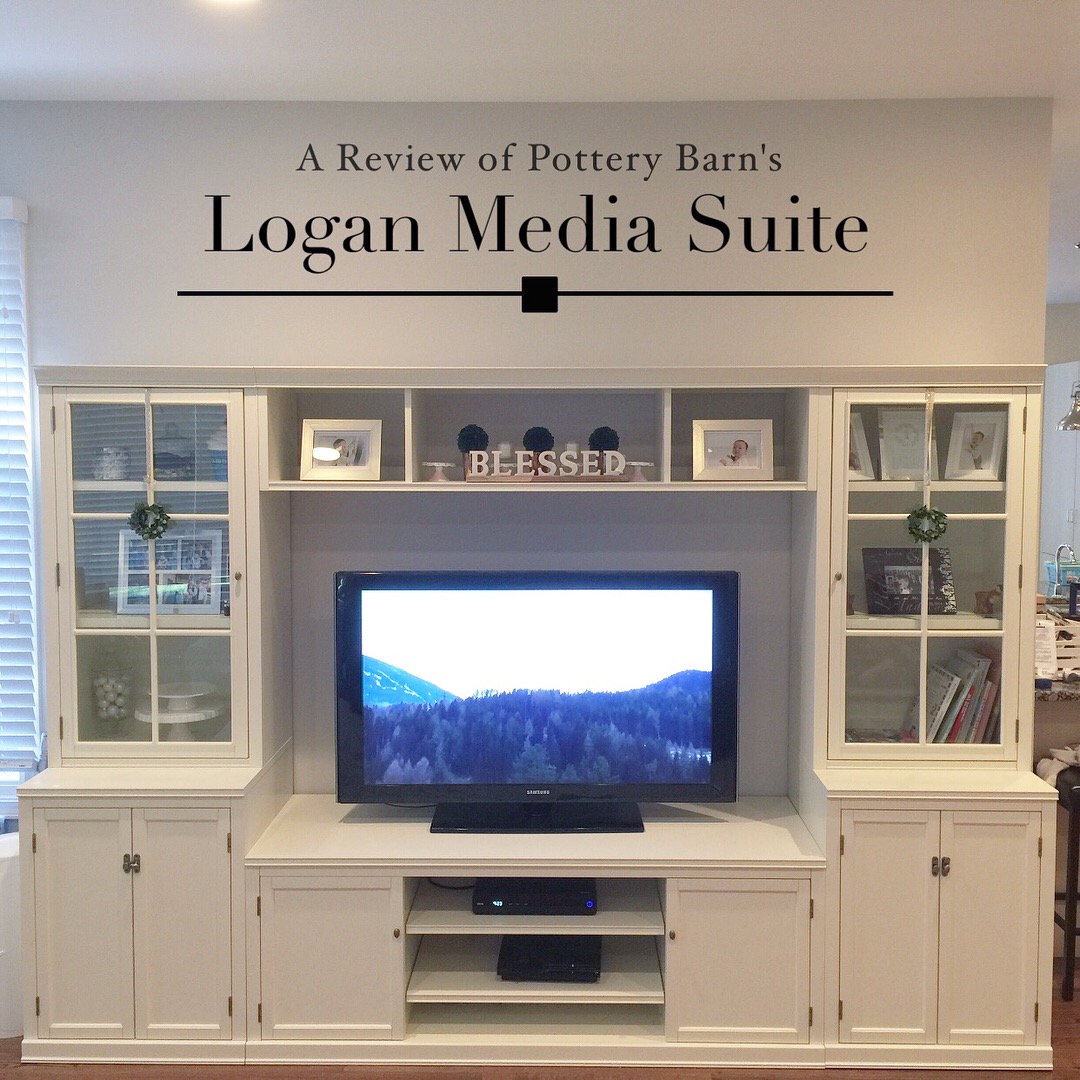 Pottery Barn Logan Media Suite Review House Inspired